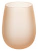 Villa d´Este 6er-Set: Gläser "Happy Hour" in Hellbraun/ Beige/ Gelb - 500 ml