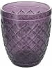 Villa d´Este 6-delige set: waterglazen "Castle" meerkleurig - 275 ml