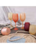 Villa d´Este 6er-Set: Weingläser "Happy Hour" in Orange/ Gelb - 550 ml