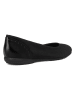 Geox Leder-Ballerinas "Annytah" in Schwarz