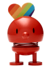 Hoptimist Decoratief figuur "Rainbow S" rood - (H)8 x Ø 5 cm