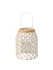 Boltze Windlicht "Sofya" crème - (H)30 cm