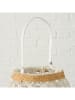 Boltze Windlicht "Sofya" crème - (H)30 cm