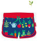 Toby Tiger Shorts in Blau/ Rot