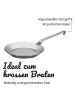 GSW 2-delige set: braadpannen "Gastro" zilverkleurig