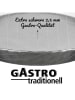 GSW 2-delige set: braadpannen "Gastro" zilverkleurig