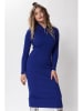 Risk made in warsaw Sukienka "Guilty Pleasure" w kolorze kobaltowym