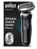 Braun Golarka elektryczna "Series 7" w kolorze czarnym