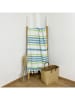 Le Comptoir de la Plage Fouta ''Latigo Lake'' in Creme/ Türkis/ Grün - (L)180 x (B)140 cm
