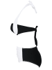Angelsin Bikini w kolorze czarno-białym