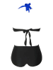 Angelsin Bikini in Blau/ Schwarz