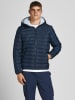 Jack & Jones Doorgestikte jas "Wing" donkerblauw