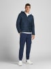 Jack & Jones Doorgestikte jas "Wing" donkerblauw