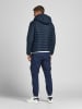 Jack & Jones Doorgestikte jas "Wing" donkerblauw
