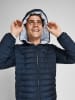Jack & Jones Doorgestikte jas "Wing" donkerblauw