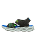 Skechers Sandalen zwart/blauw