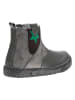 Ciao Leder-Boots in Grau
