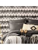 BELLA MAISON Seersucker beddengoedset "Arno" antraciet
