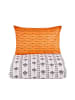 BELLA MAISON Renforcé-Bettwäsche-Set "Eva" in Orange