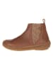 El Naturalista Leder-Chelsea-Boots in Hellbraun