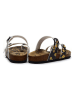 Calceo Teenslippers zwart/oranje