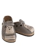 Streetfly Leren clogs bruin/meerkleurig