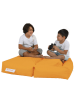 Evila 3-delige kinderzitzakkenset oranje