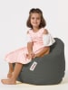 Evila Kinder-Sitzsack in Grau - (B)60 x (H)25 x (T)60 cm