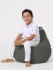 Evila Kinder-Sitzsack in Grau - (B)60 x (H)25 x (T)60 cm