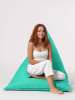 Evila Sitzsack "Pyramid" in Türkis - (B)90 x (T)145 cm