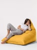 FLORIANE GARDEN Zitzak geel - (B)90 x (H)35 x (D)145 cm