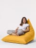 FLORIANE GARDEN Sitzsack "Pyramid" in Gelb - (B)90 x (T)145 cm