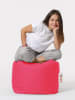 Evila Pouf in Pink - (H)45 cm
