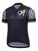 Protective Fahrradtrikot "Hell Yeah" in Schwarz