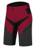 Protective Fahrradshorts "Life is Wild" in Bordeaux/ Schwarz