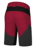 Protective Fietsshort "Life is Wild" bordeaux/zwart