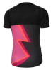 Protective Fahrradshirt "Stardust" in Anthrazit/ Pink
