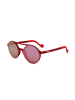 Moncler Damen-Sonnenbrille in Rot/ Rosa-Grün