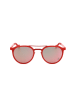 Moncler Damen-Sonnenbrille in Rot/ Grün-Rosa