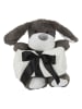 The Home Deco Kids Knuffeldier-plaid wit/grijs - (L)70 x (B)70 cm