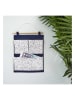 The Home Deco Kids Wandorganizer donkerblauw - (B)31 x (H)41 cm
