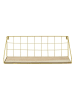 The Home Deco Kids Wandmeubel goudkleurig/lichtbruin - (B)44,5 x (H)15 x (D)15,5 cm
