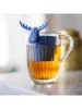 koziol Zaparzacz w kolorze niebieskim do herbaty - 7,3 x 9 x 6,6 cm