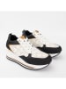 La Bottine Souriante Sneakersy w kolorze czarno-białym