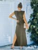 Milan Kiss Kleid in Khaki