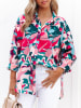 Milan Kiss Hemd in Blau/ Pink/ Bunt