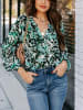 Milan Kiss Blouse groen/meerkleurig