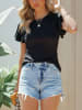 Milan Kiss Blouse zwart