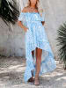 Milan Kiss Kleid in Hellblau