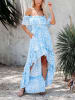 Milan Kiss Kleid in Hellblau
